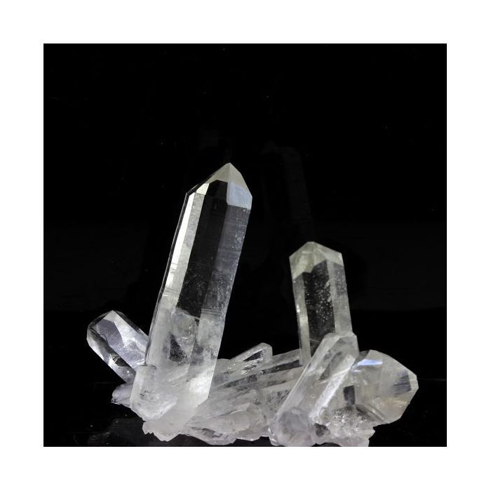 Pierres et Minéraux. Quartz biterminé. 82.5 ct. La Gardette Mine, Bourg d'Oisans, Isère, France.