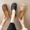 Весенне-летние туфли для мам среднего и пожилого возраста, сексуальные сандалии на плоской подошве, элегантные блестящие удобные сандалии, женская дышащая обувь