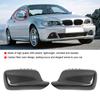 2pcs Rearview Wing Mirror Cover Housing for 3 Series E46 7 Series E66