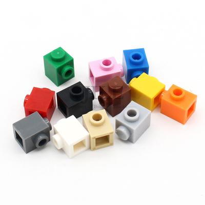 50 шт. Moc Креативный Кирпич Модифицированный 1x1 с 2 Отверстиями 87087 DIY Основы Просвещающие Строительные Блоки Классический Совместимый Сборные Детали