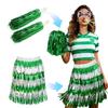 Fringe Skirt Soccer Fan Costume Supplies Set Cheerleading Gear Set  Stage Performance Show