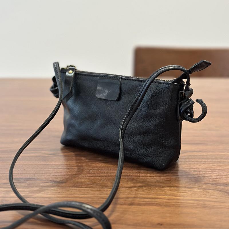 Johnature Текстурированная наплечная сумка женская из натуральной кожи, ретро, универсальная, для поездок на работу, кроссбоди, мини-сумка для телефона