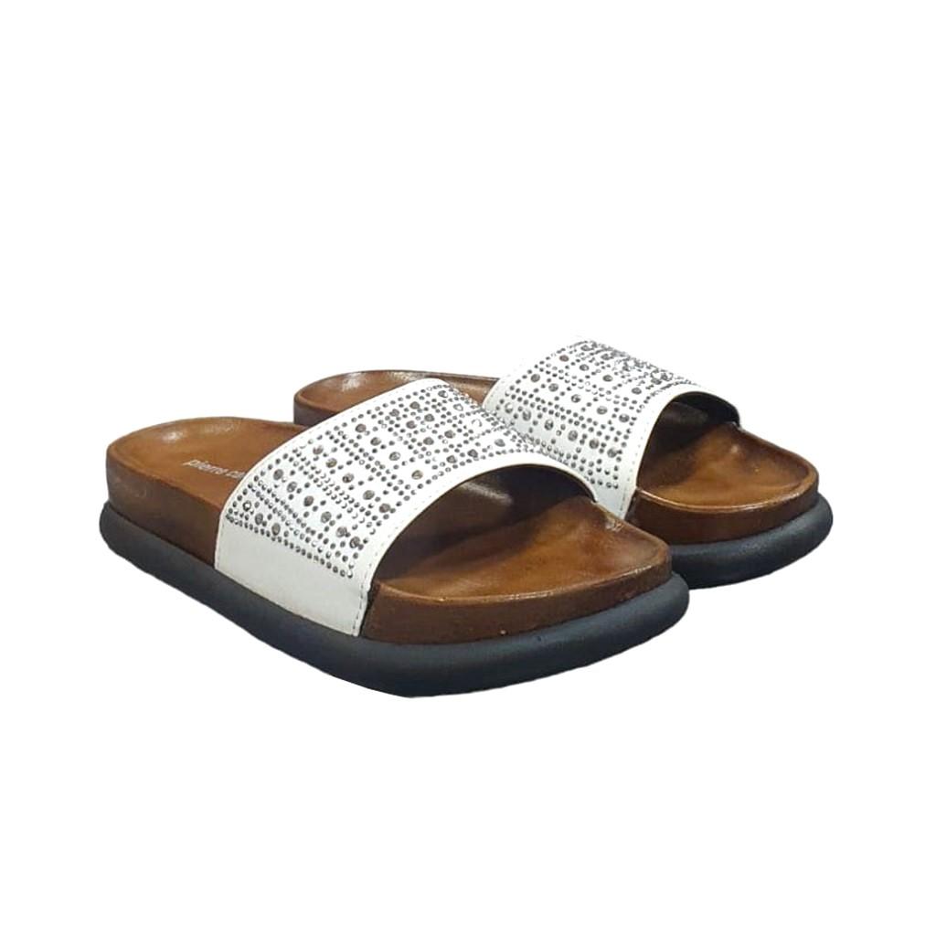 Pierre Cardin Повседневные женские тапочки на танкетке Stone Heel