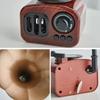 Wood Color Gramophone Music Box Plastic Photography Props  For Home and Office Decor