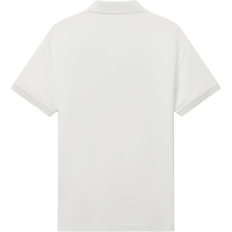 Levis Casual Comfortable Simple Logo Print Short Sleeve Polo Shirt Men Polo Shirts White 004KC-0001