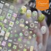 Tomoni Наклейки для нейл-арта «Свежий стиль», четырехлистник