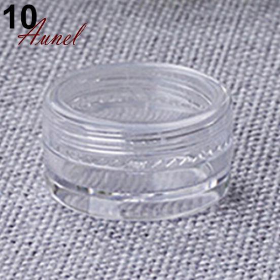 Мини-круглая пустая бутылка-бутылка-бутылка-контейнер для косметики