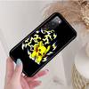 Черный чехол для Xiaomi Poco X6 X4 M5 M6 F5 F6 C65 C55 C50 C51 C40 Pro Redmi 14C A3X 13C 12C 11T 10A 9C Note 7 6 8A Plus P-36 Пикачу Покемон