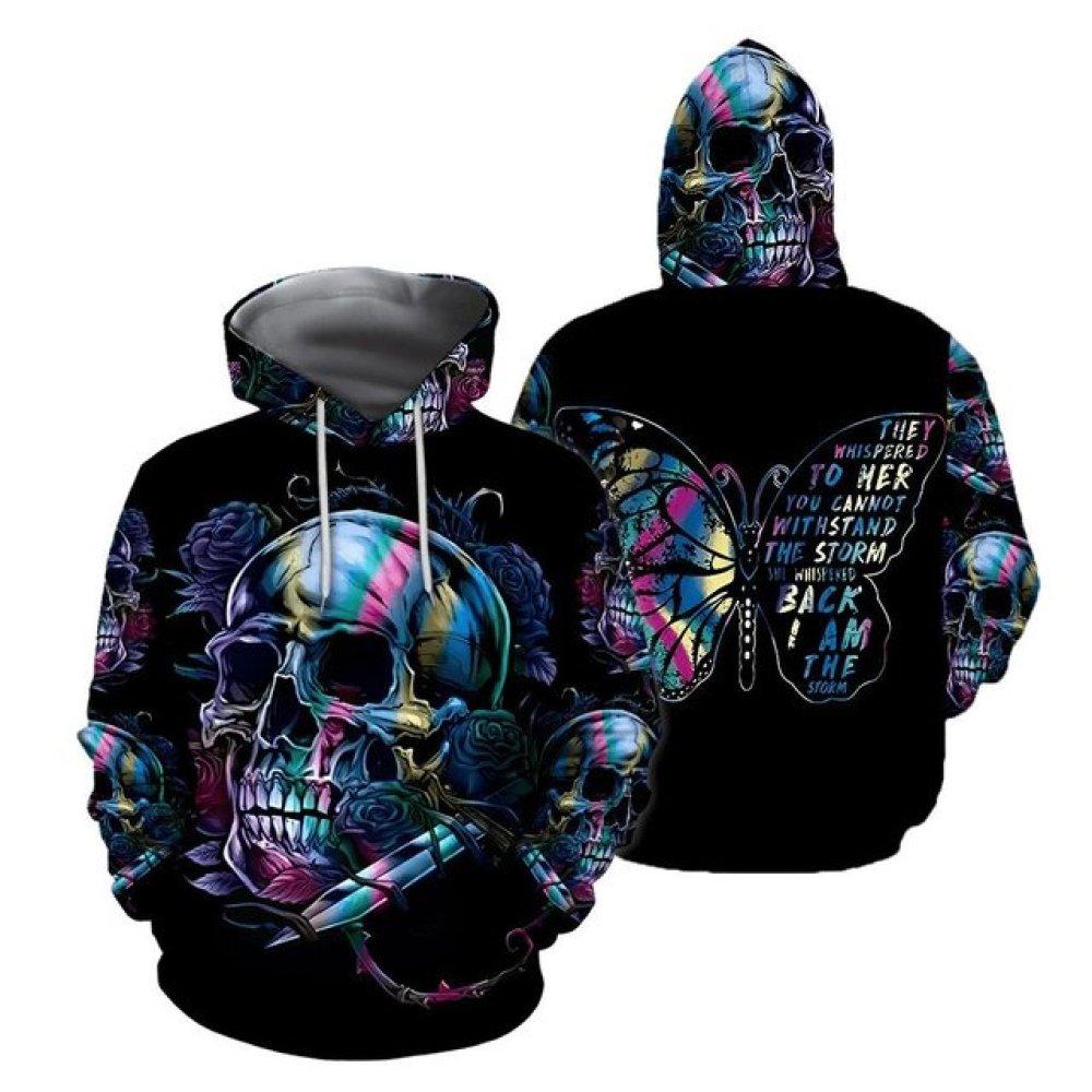Reaper Skull Angels And Demons 3D Print Весна Осень мужская толстовка унисекс повседневные толстовки пуловер уличная одежда негабаритные топы