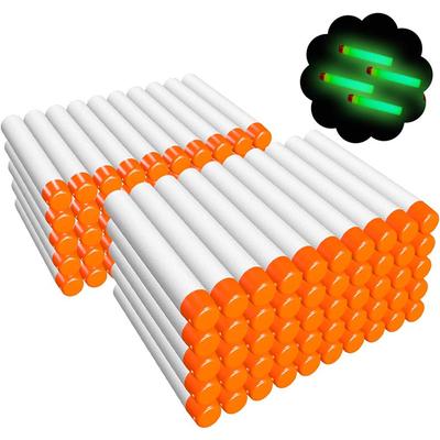 100 шт. сменных дротиков для пуль Nerf N-Strike Elite Modulus Glow At Dark - белые для пистолета Nerf