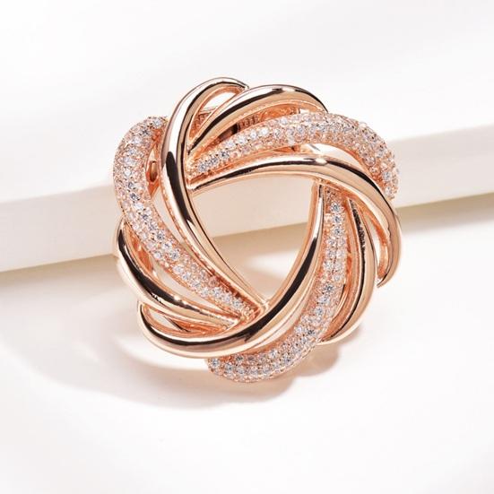 Elegant Luxury Scarf Ring Clip Round Shining Rhinestones Inlaid Side Waist Tightener Clip Clothing Wrap Holder Circle Clip Belt Buckle