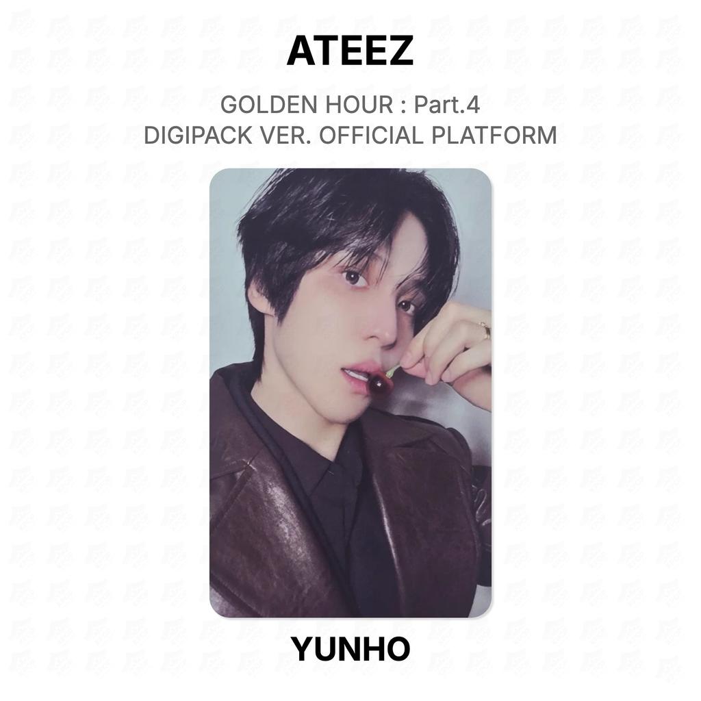 ATEEZ ЗОЛОТОЙ ЧАС : Часть 4 Версия в диджипаке. ОФИЦИАЛЬНАЯ ПЛАТФОРМА Официальная фотокарточка