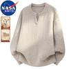 Мужской трикотажный свитер из смесовой шерсти NASA MARVEL