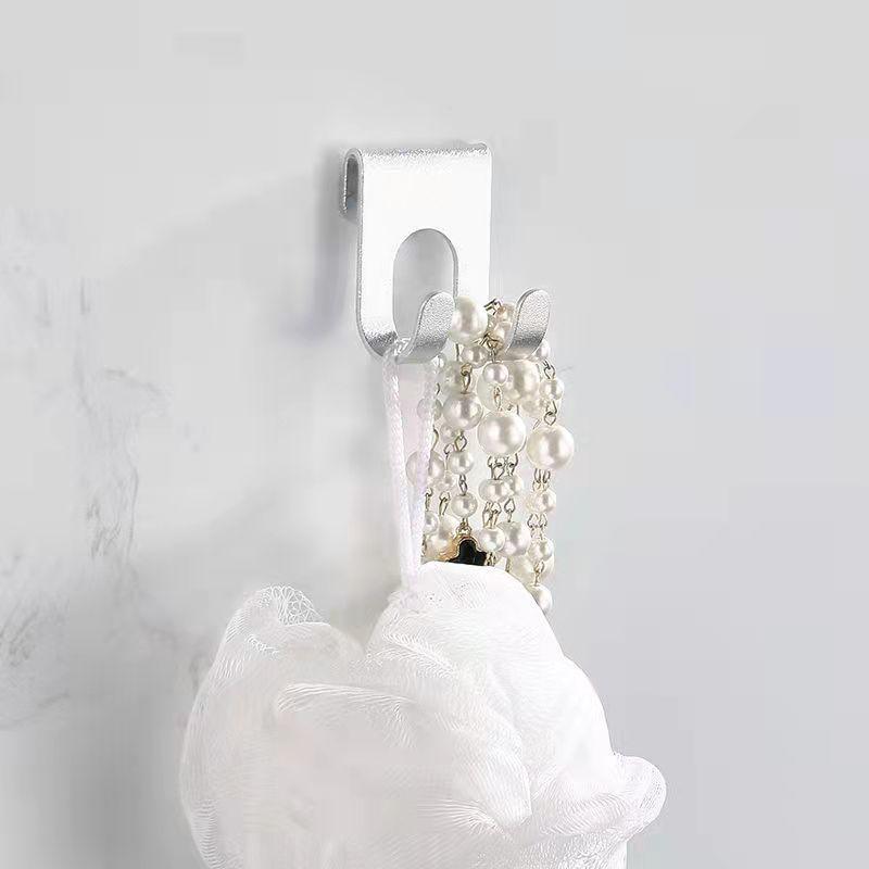 Двойной крючок для бритвы, крючок для телефонной вилки, перевернутый настенный крючок для ванной, двойной водонепроницаемый бесшовный крючок, крючки для полотенец