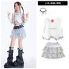 Girls Jazz Dance Outfit Street Style Performance Costume Kids Show Stage Competition