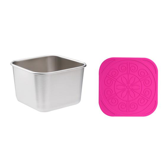 60/180 мл 1/6 шт. чашка для соуса с герметичной силиконовой крышкой, контейнеры для хранения продуктов из нержавеющей стали, кетчуп для пикника, закуски, штабелируемые банки для завтрака