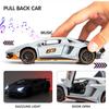 1:32-масштабная модель автомобиля Lambo LP780, игрушечный автомобиль из цинкового сплава со звуком и светом для детей, мальчиков и девочек