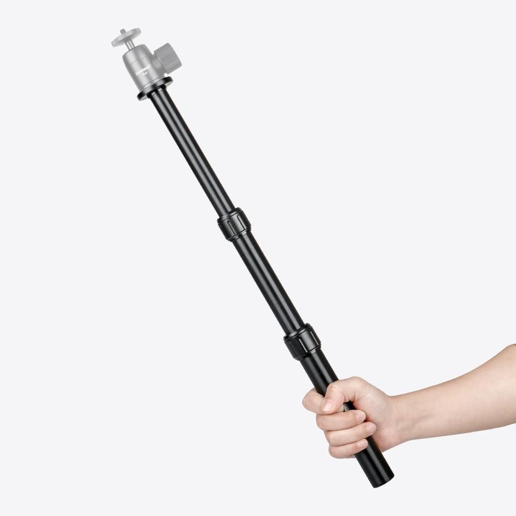 Штатив Koolehaoda, удлинительная штанга, универсальная удлинительная штанга, телескопическая длина, алюминиевый сплав, удлинительная штанга с резьбой для камеры мобильного телефона