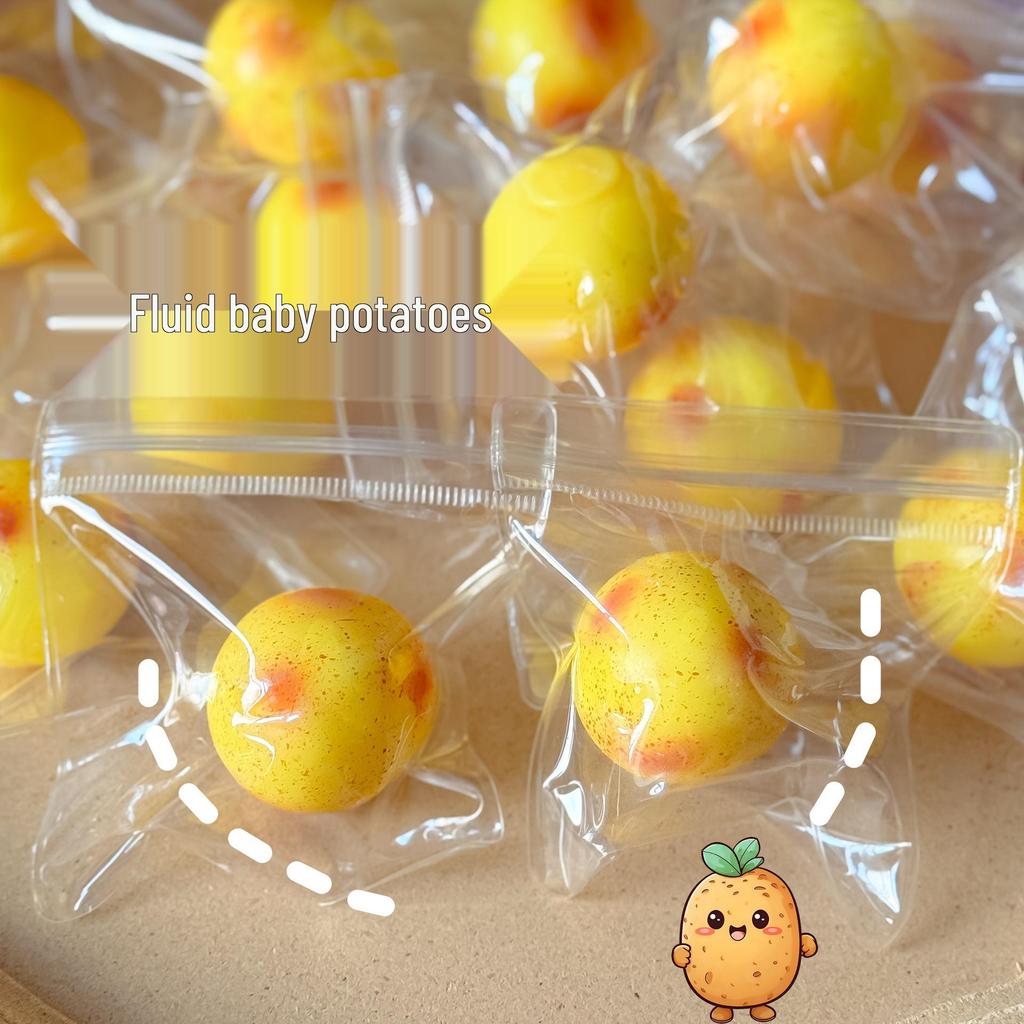 Креативная игрушка-мялка оранжевого цвета: Снятие стресса и помощь в декомпрессии