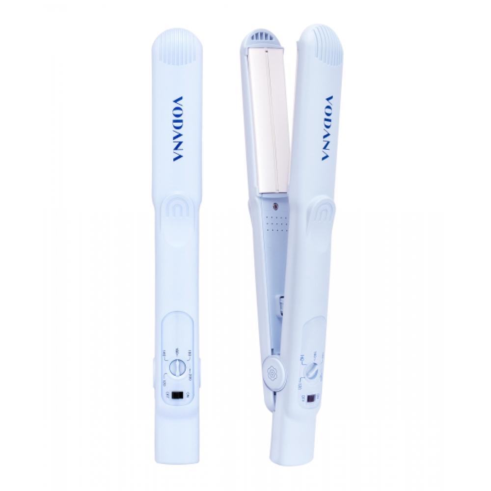 VODANA Мягкий выпрямитель для волос Flat Iron Кремово-синий