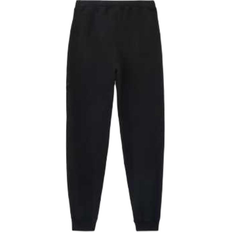 STONE ISLAND FW24 Однотонные брюки кэжуал с логотипом и эластичной талией Мужские брюки Черный 811564020-V0029