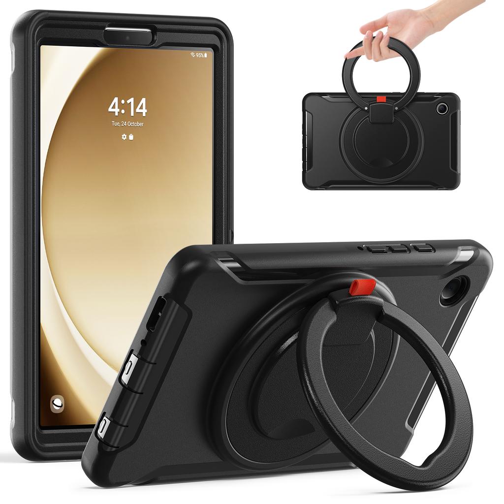 Stand Case for Samsung Galaxy Tab A11 2025 SM-X130 SM-X135 A9 2023 SM-X110 115 117 A7 Lite 8.7 2021 SM-T220 T225 Cover 3-Layers