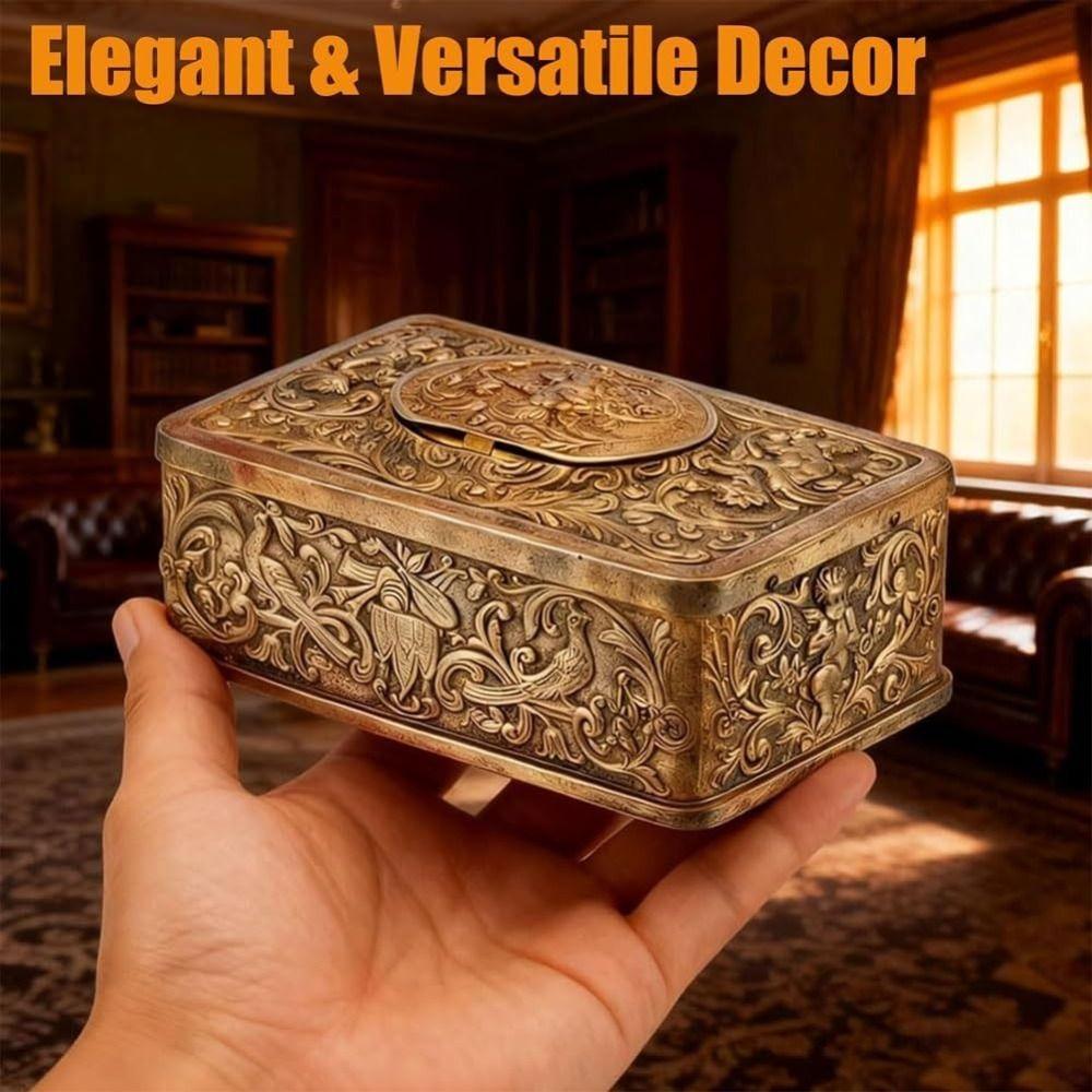 Vintage Singing Bird Music Box Elegant Mechanical Music Box Wind Up Music Box Home Decoration