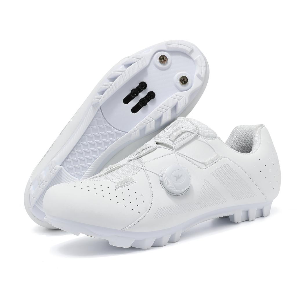 Обувь для велоспорта для мужчин и женщин, обувь для шоссейного велосипеда с замком для горного велосипеда, дышащая, с жестким дном