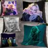 Rock E-Emily A-Armstrong Throw Pillow Case For 45x45cm 40x40cm 55x55cm 50x50cm 30x30cm Square Car Pillowcase Shell
