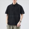 Men's Summer New Loose Short-sleeved POLO Shirt Men's Lapel Thin Short T-top