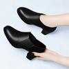 Botas femininas женские милые высококачественные черные ботильоны с острым носком женские классические весенне-осенние удобные офисные туфли ba154