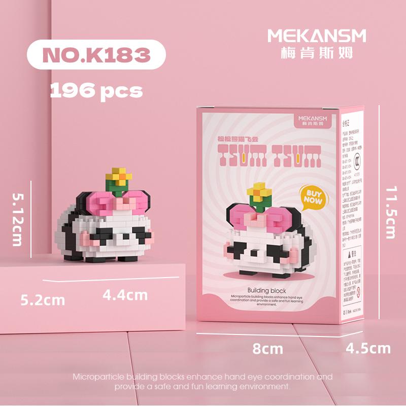 Мини строительные блоки Disney Sanrio, фигурки аниме, бриллиантовые кубики, Микки Маус, Минни Маус, Дональд Дак, Хелло Китти, DIY игрушки, подарки на фестиваль