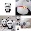 Chengdu Panda Plush Pendant Souvenir Soft Cuddly Panda Keychain For Children