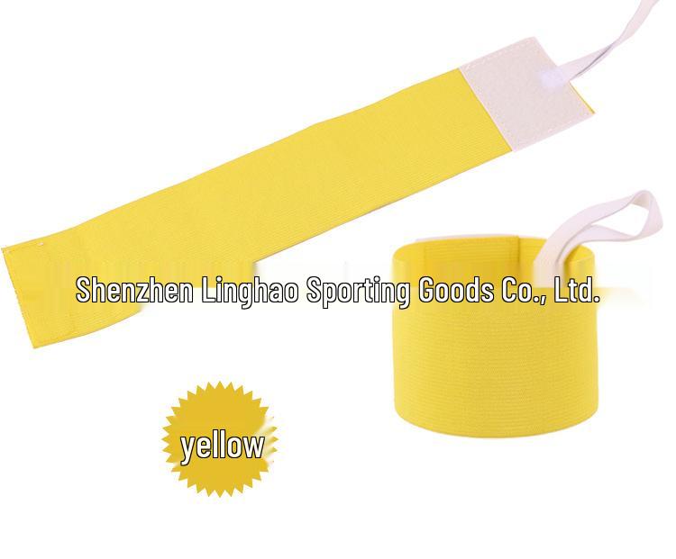 Противоскользящая капитанская повязка на липучке для футбола для детей и взрослых - для тренировок команды и матчей