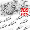 20-100PCS Self Tapping Bracket Screw Cabinet Shelf Support Cross Pegs with Anti-Slip Sleeve DIY Laminate Furniture Support Holder