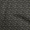 Cotton Flex Black Fabric Circus Quilting Supplies Print Sewing Fabric By The Yard 40 Inch