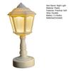 LED Night Light Soft Warm Glow Flicker Free Battery Powered Retro Style LED Table Lamp Bedside Light Decoration
