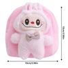 Labubu Креативный кошелек для монет Милый мультяшный большой мешок для мелочи Помада Кабель для передачи данных Сумка для монет Подвеска Брелок для рюкзака Украшение