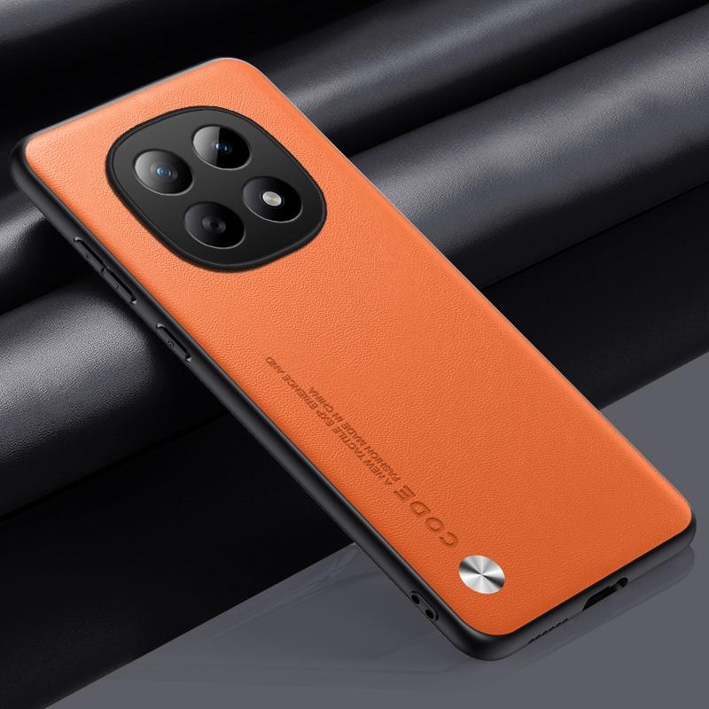 Роскошный чехол из ПУ-кожи для Xiaomi Redmi Note 15 4G Note15 Задняя крышка Силиконовый чехол с полной защитой для Redmi Note 15 5G