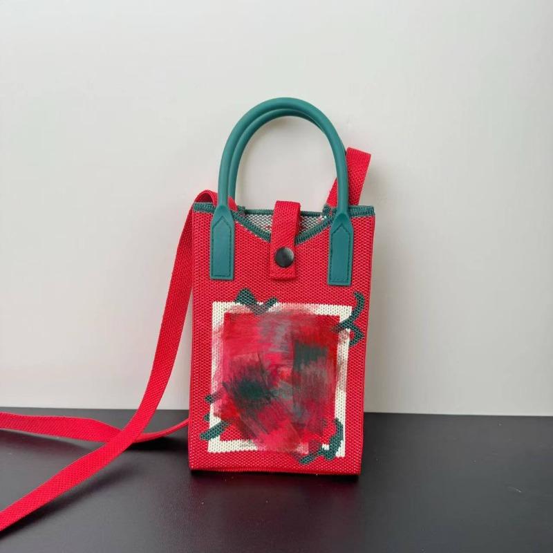 Новая праздничная вязаная сумка для мобильного телефона Новая серия 2 Fa Cai персонализированная универсальная сумка-мессенджер сумка высокого класса