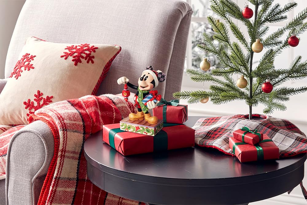 Enesco Disney Traditions от Джима Шора Санта Микки Маус ограниченный тираж фигурка многоцветная 7.75"