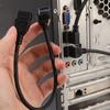 1/2 шт. USB Угловой Папа-Мама Кабель-удлинитель USB3.0 Высокоскоростной Провод для Передачи Данных для ПК Ноутбука Планшета Адаптер