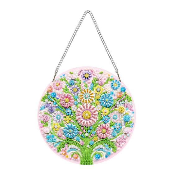 Relaxing Craft Project Colorful Pendant Necklace Acrylic 1 Pc