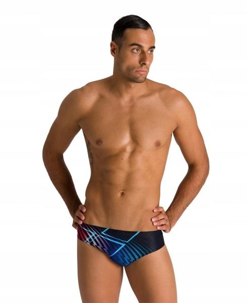 Y6265 Arena Optical Waves Brief Swimming Shorts 75 D3 Uk30
