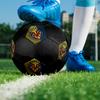 Футбольный мяч Villarreal CF, разноцветный, подходит для всех возрастов, машинная строчка, материал ПВХ, соревновательного уровня, прочный и с высоким отскоком