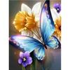 DIY Butterfly 5D Diamond Painting Full Round Drill Mosaic Animal Diamont Embroidery Cross Stitch Kits Resin Home Decor Art Gift