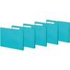 KOKUYO File Individual Folder NEOS A4 15mm 3-side Binding 5 Books Turquoise Blue A4P-NEF15BX5