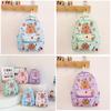 Delightful Capybara Children's Backpack Soft Nylon Material For Comfort And Ease