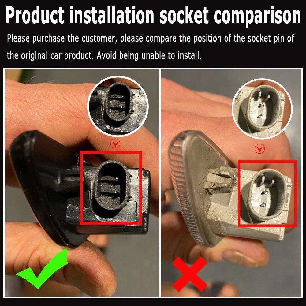 Динамический плавный светодиодный боковой габаритный указатель поворота для BMW X5 E70 X6 E71 E72 X3 F25, последовательная лампа-поворотник