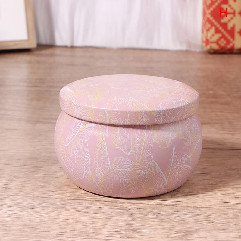 4 унции герметичная банка металлические банки для свечей коробка для конфет розовый чайник органайзер для хранения ювелирных изделий жесть рождественский упаковочный ящик